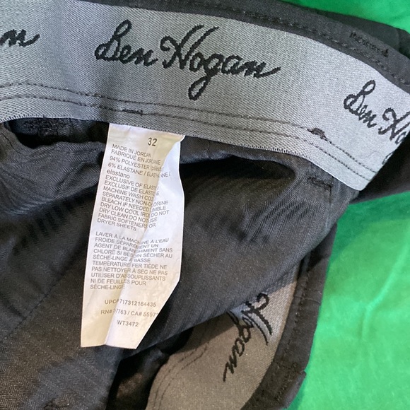 Mens 32 Ben Hogan Black Shorts - Picture 3 of 3